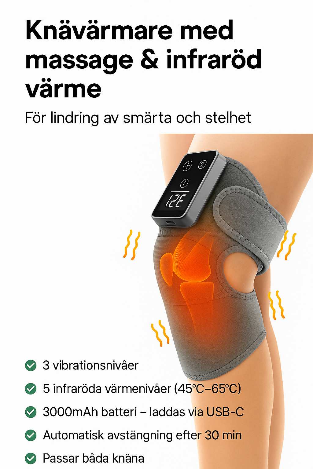 ThermoFlex360 – Värme & Massageband för Leder (Kopia)